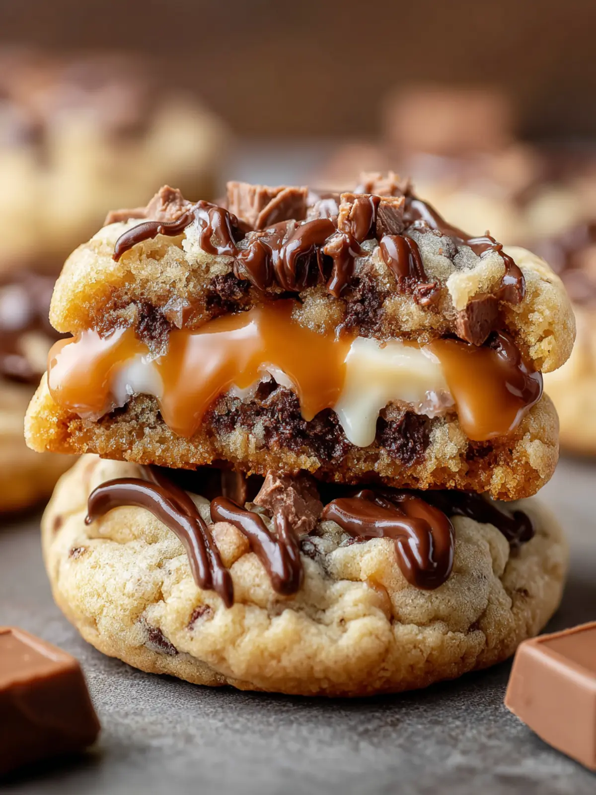 Caramel Chocolate Cookie First Image