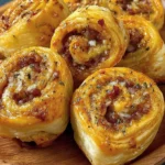 Savory Puff Pastry Rolls First Image