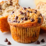 Banana Chocolate Chip Muffins First Image