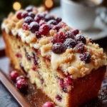 Cranberry Streusel Coffee Cake First Image