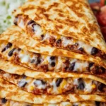 Crispy Black Bean Quesadillas First Image