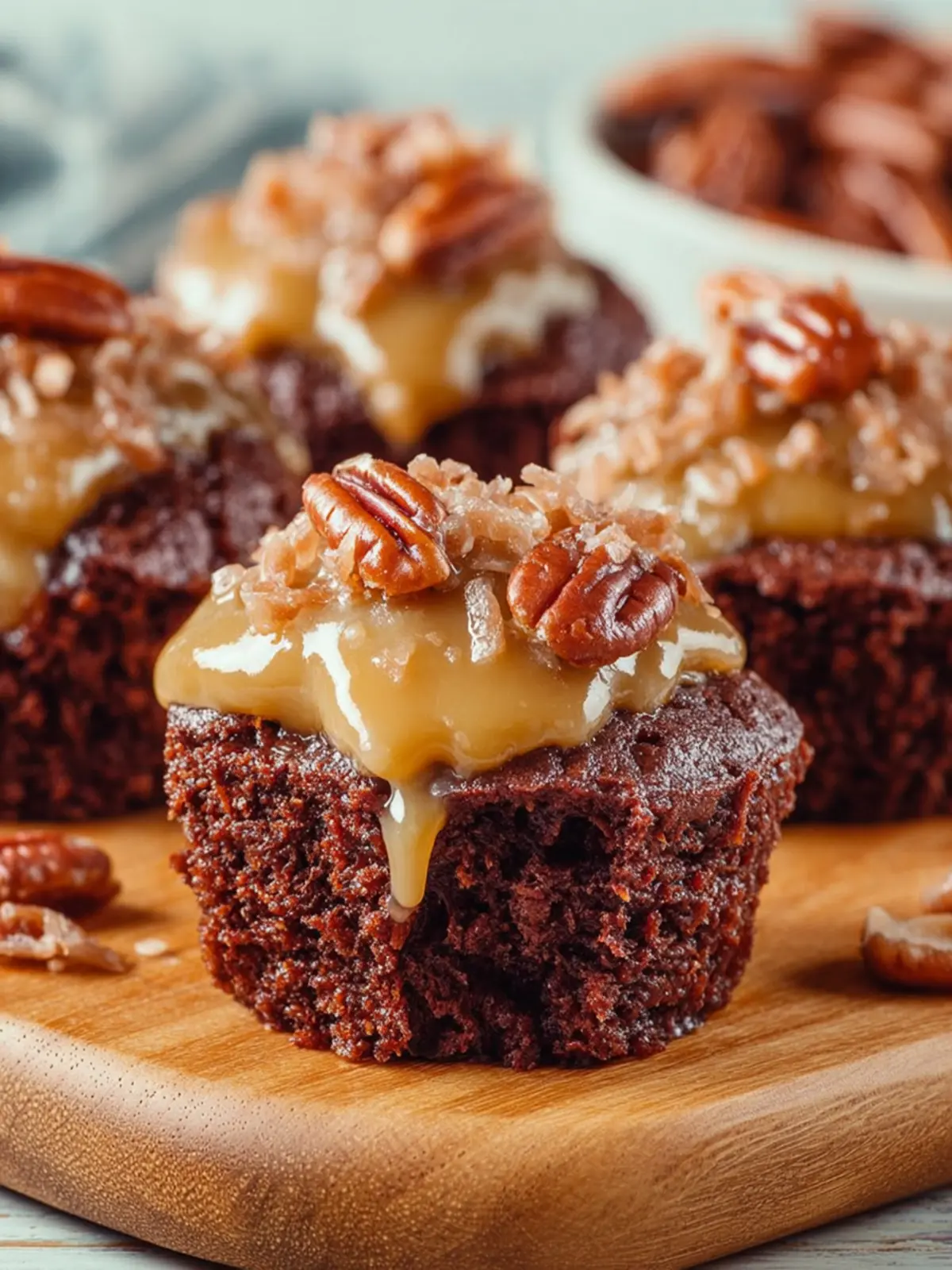 German Chocolate Brownie Bites First Image