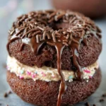 Decadent Chocolate Cream Donut First Image