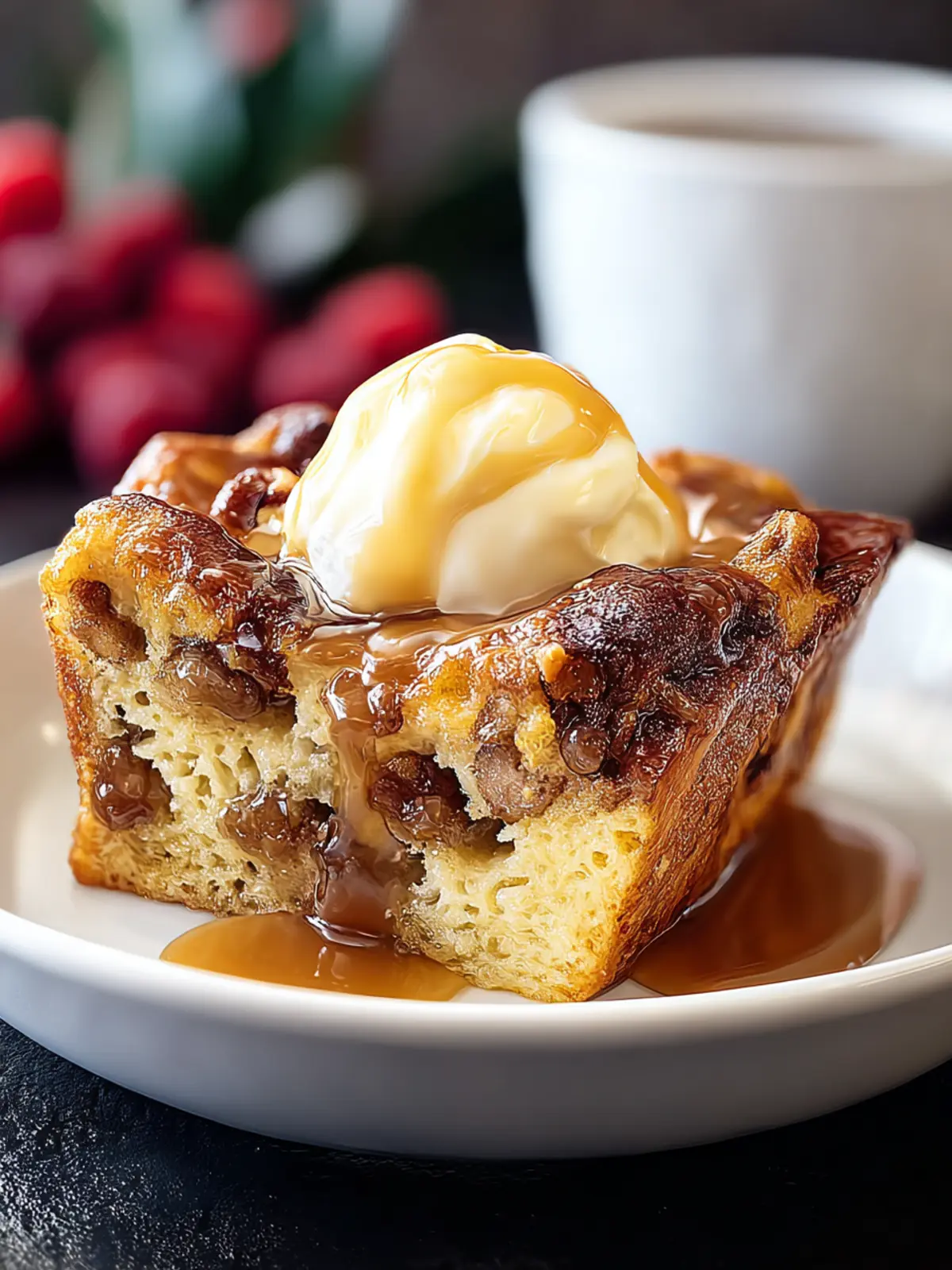 Irresistible Maple Toffee Bread Pudding Recipe to Savor First Image