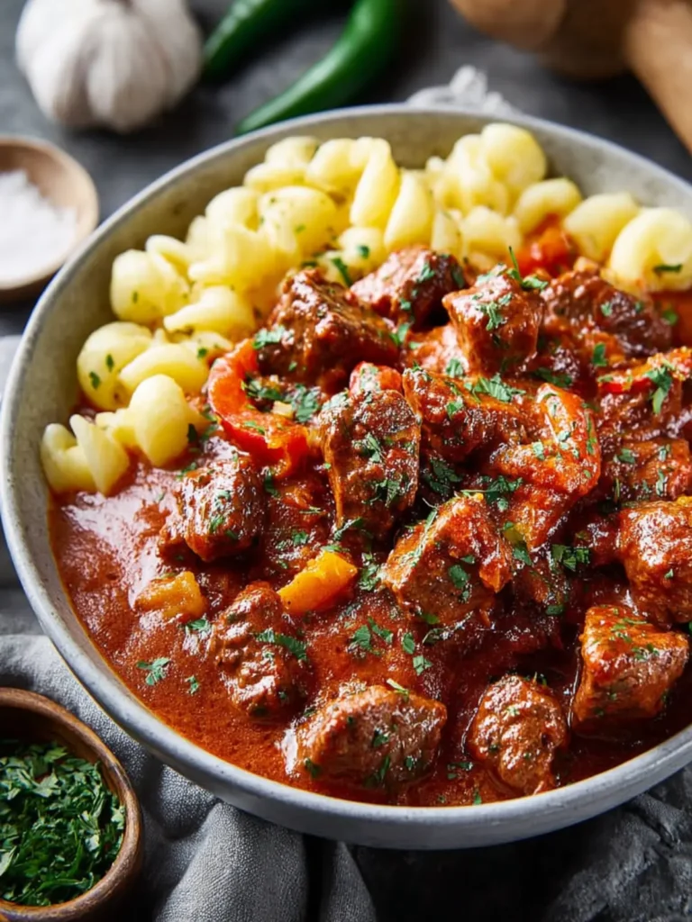 Pörkölt (Hungarian Stew) First Image