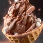 Hot Chocolate Ice Cream First Image