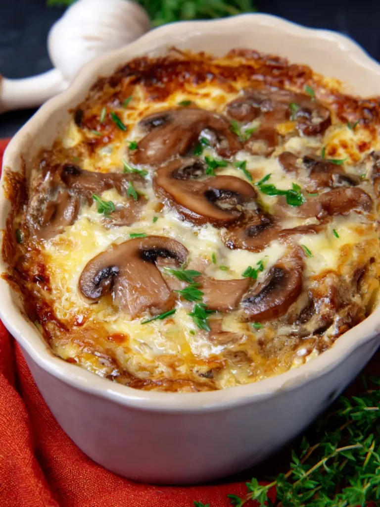 Mushroom Casserole For One First Image
