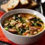 White Bean Sausage Soup First Image