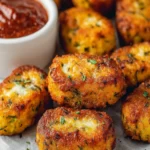 Baked Sweet Potato Zucchini Tots Recipe First Image