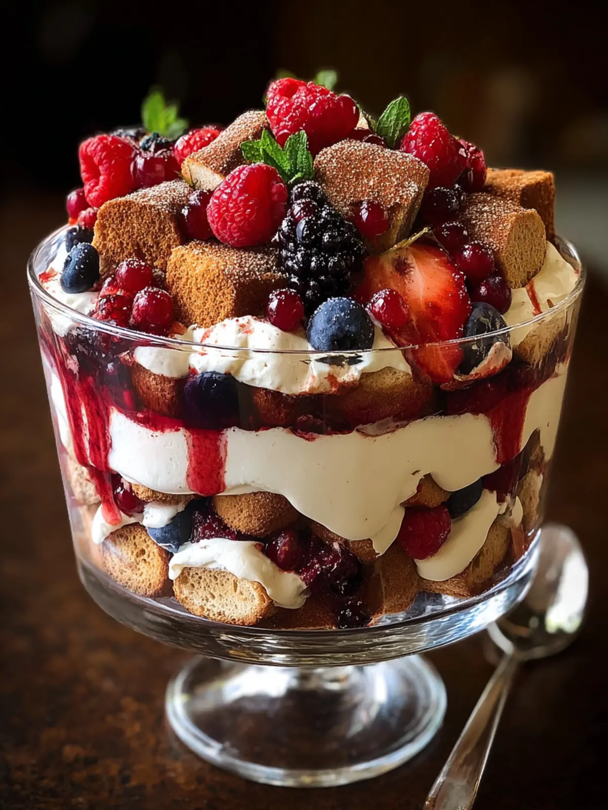 Berry Tiramisu Trifle First Image