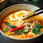 Irresistible Coconut Curry Noodle Soup Recipe to Savor First Image