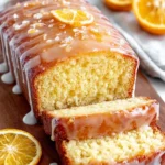 Irresistible Date and Orange Loaf Cake with Orange Glaze First Image