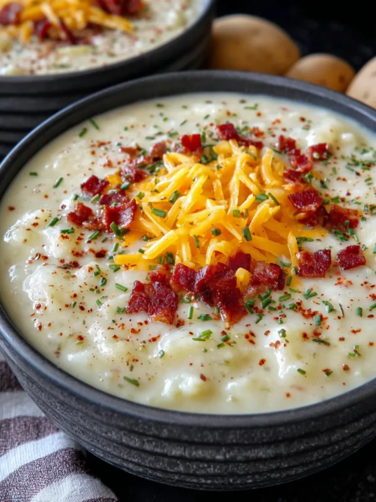 Easy Cheesy Potato Soup First Image