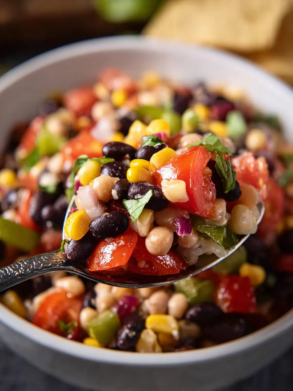 Easy Cowboy Caviar Dip {a.k.a. Shrapnel Dip} First Image