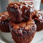 Fudgy Chocolate Protein Brownies: Healthy & Decadent Treat! First Image