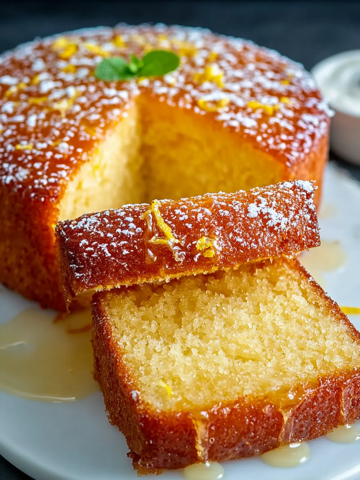 Easy Bright Persian Orange Cake Recipe for Delicious Moments First Image