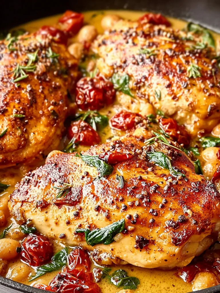 Irresistible One-Pan Tuscan Chicken Recipe in 30 Minutes First Image