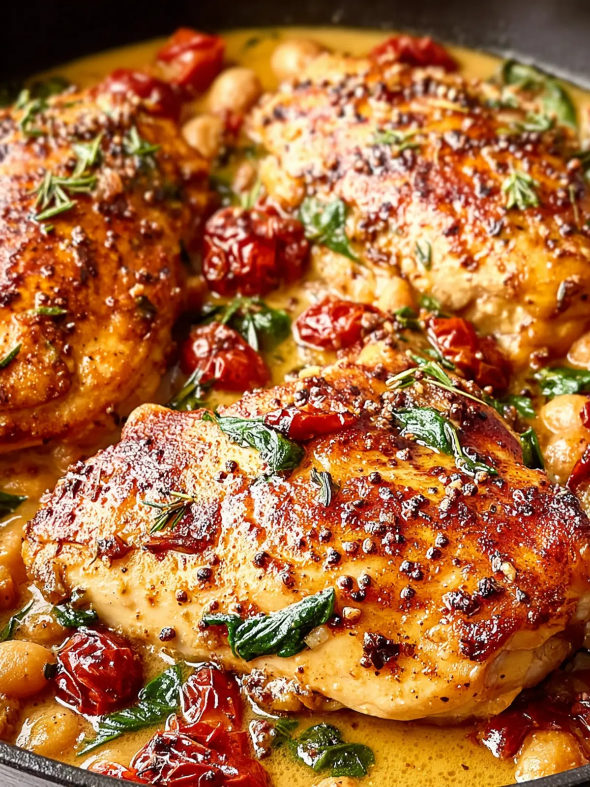 Irresistible One-Pan Tuscan Chicken Recipe in 30 Minutes First Image