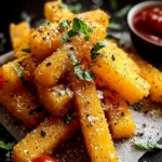 Irresistible Crispy Parmesan Polenta Fries Recipe First Image