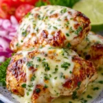 Grilled Salsa Verde Chicken with Pepper Jack Recipe First Image