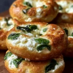 Spinach Cottage Cheese Flat Bagels: A Healthy Delight First Image