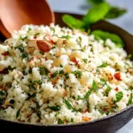 Delightful Herb and Almond Cauliflower Rice Recipe First Image