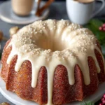Indulgent Eggnog Bundt Cake with Eggnog Frosting Recipe First Image