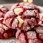 Irresistible Red Velvet Crinkle Cookies Recipe Delight First Image