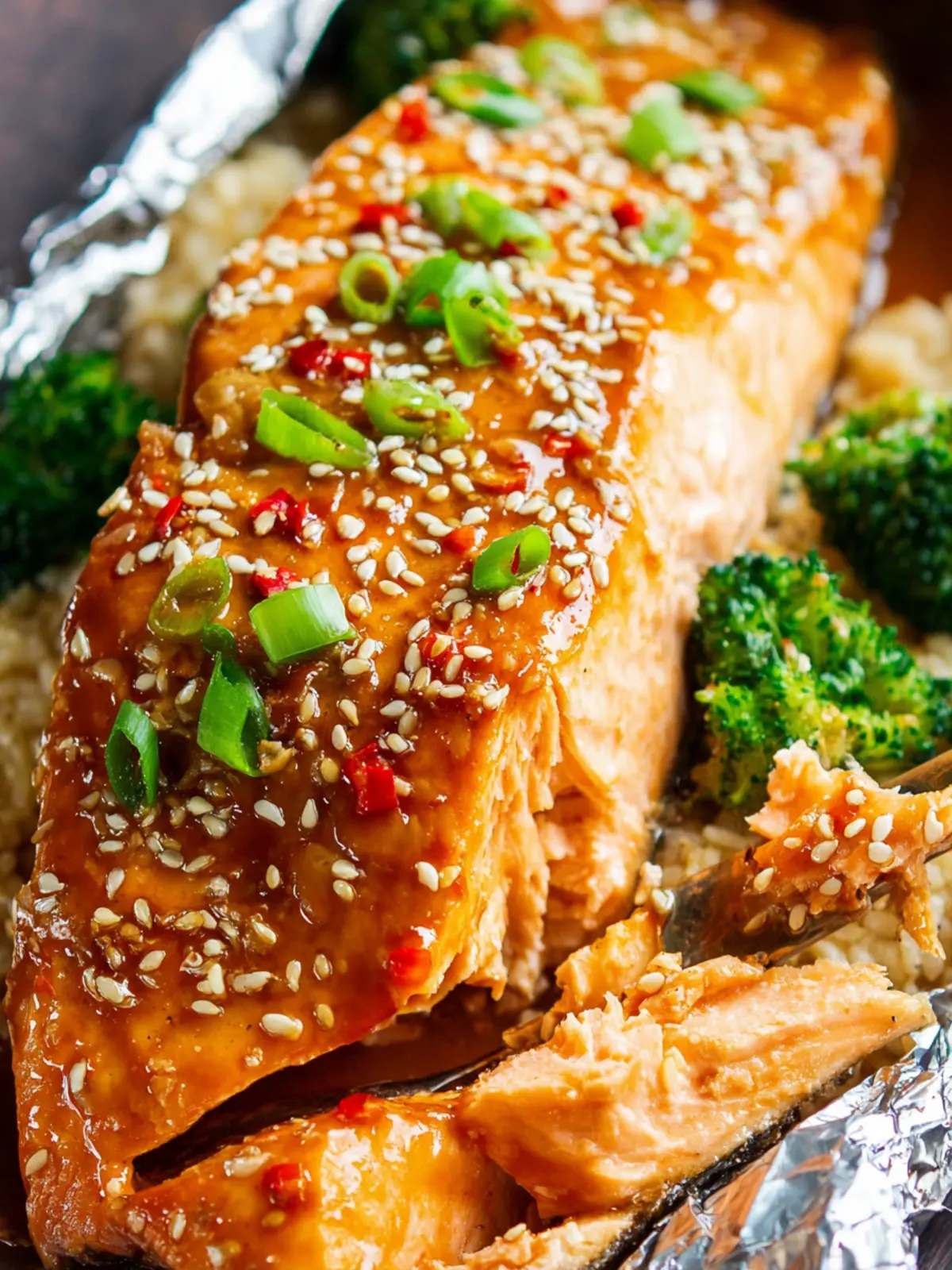 Slow Baked Asian Salmon First Image