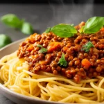 VEGAN BOLOGNESE SAUCE First Image