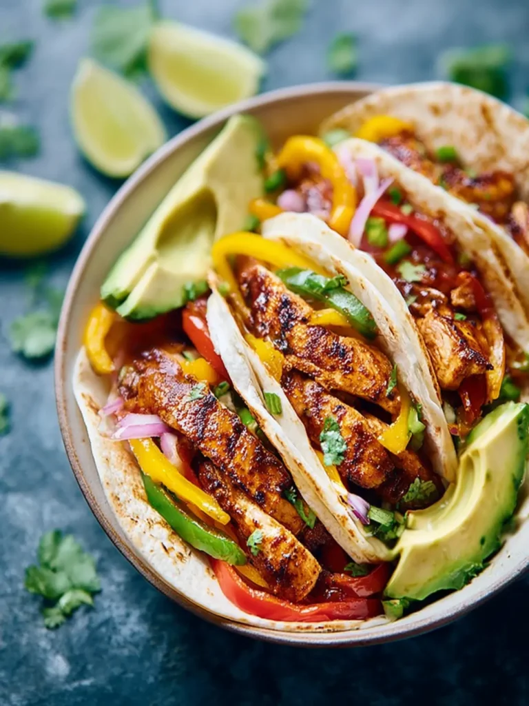 Chicken Fajita Recipe First Image