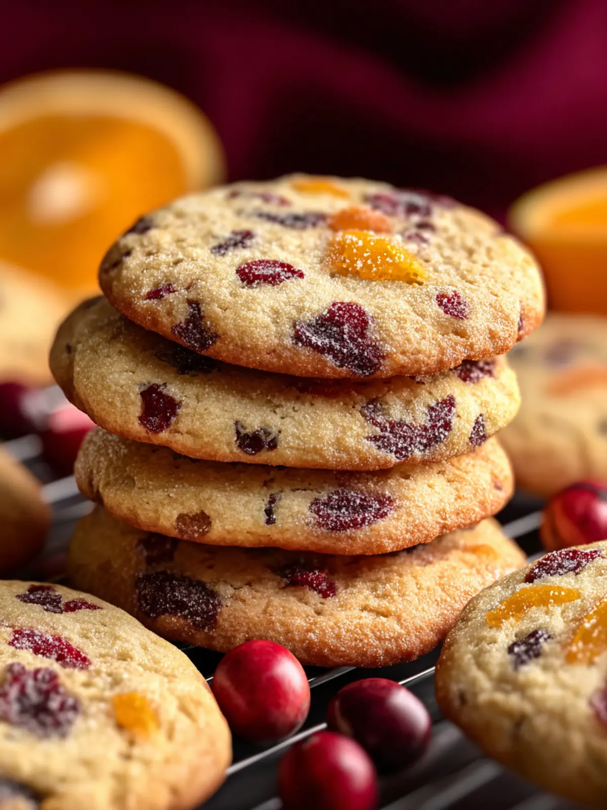 Irresistible Cranberry Orange Cookies for a Festive Treat First Image