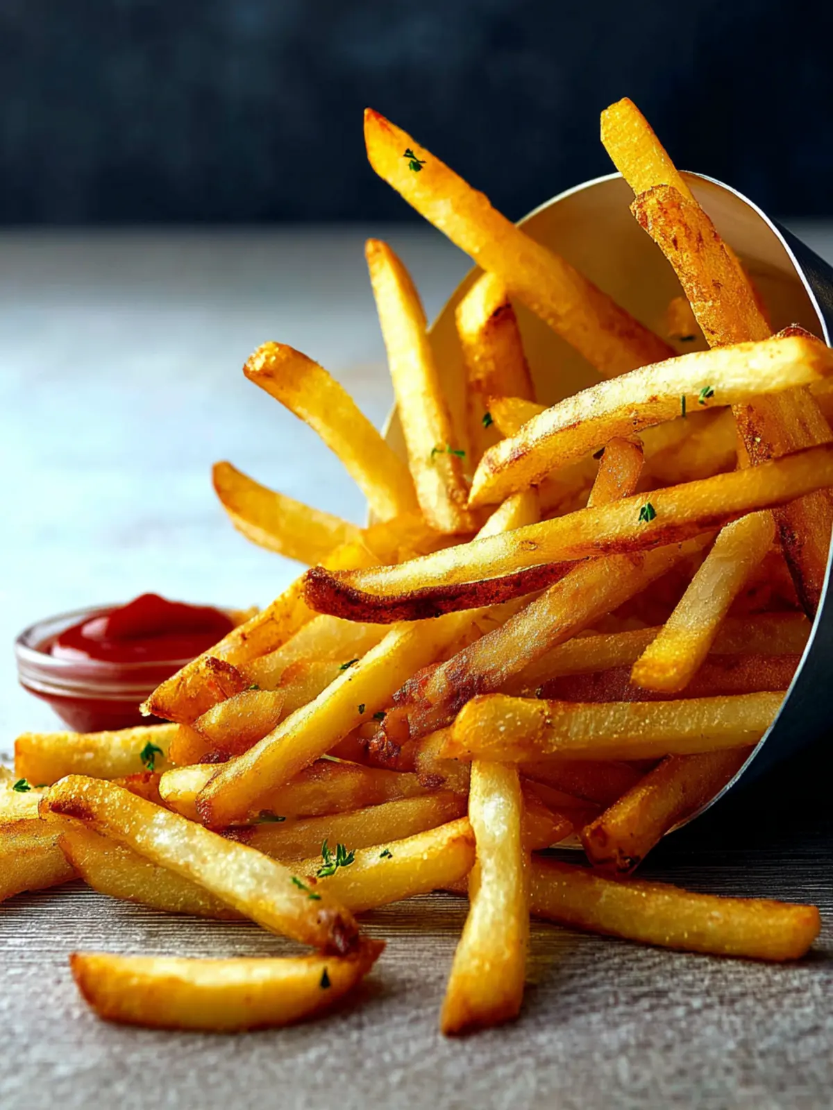 Easy Air Fryer Homemade Crispy French Fries First Image