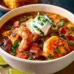Easy Creamy Seafood and Shrimp Chili First Image