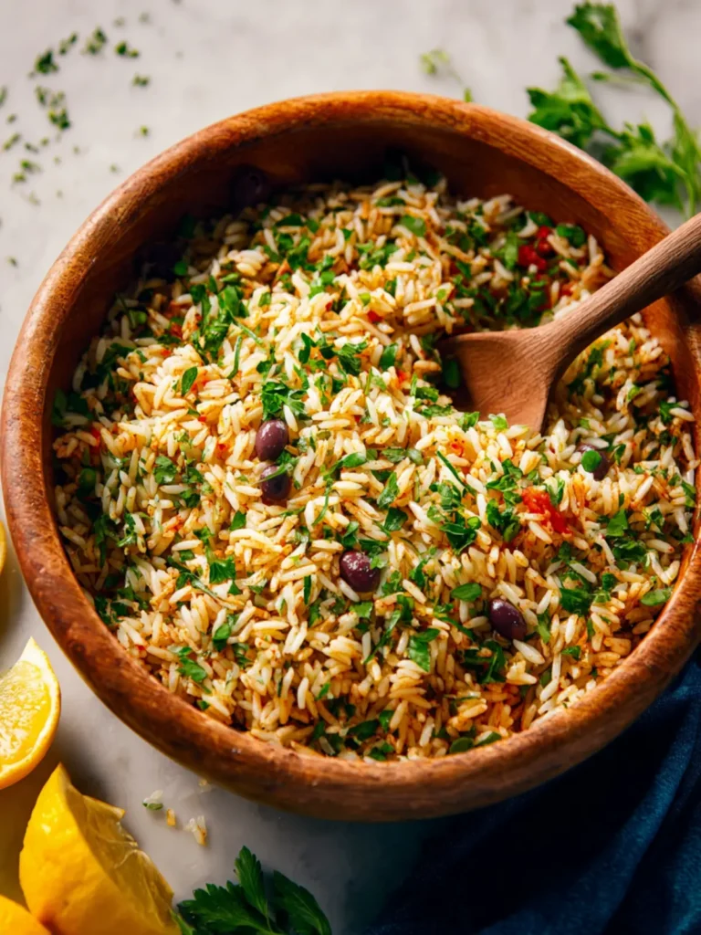Greek Rice Recipe First Image