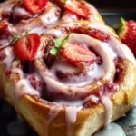 Irresistible Strawberry Cinnamon Rolls Recipe for Blissful Mornings First Image