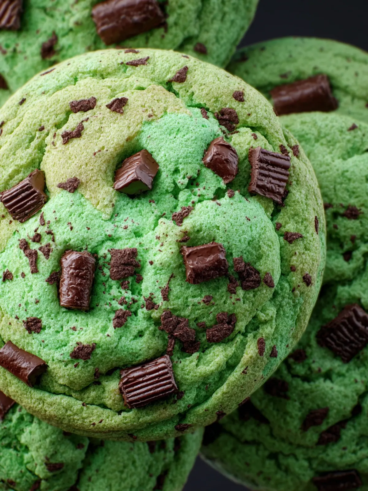 Mint Chocolate Chip Cookies First Image