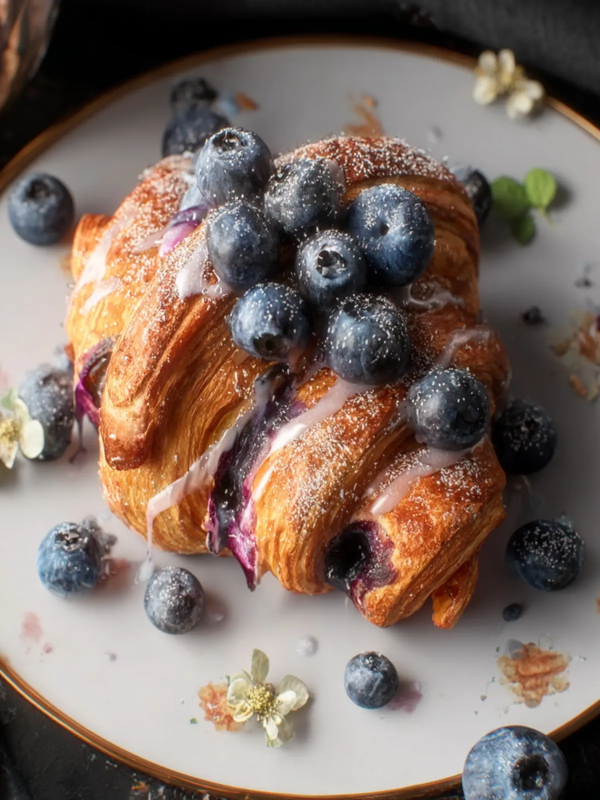 Blueberry Croissant Bake First Image