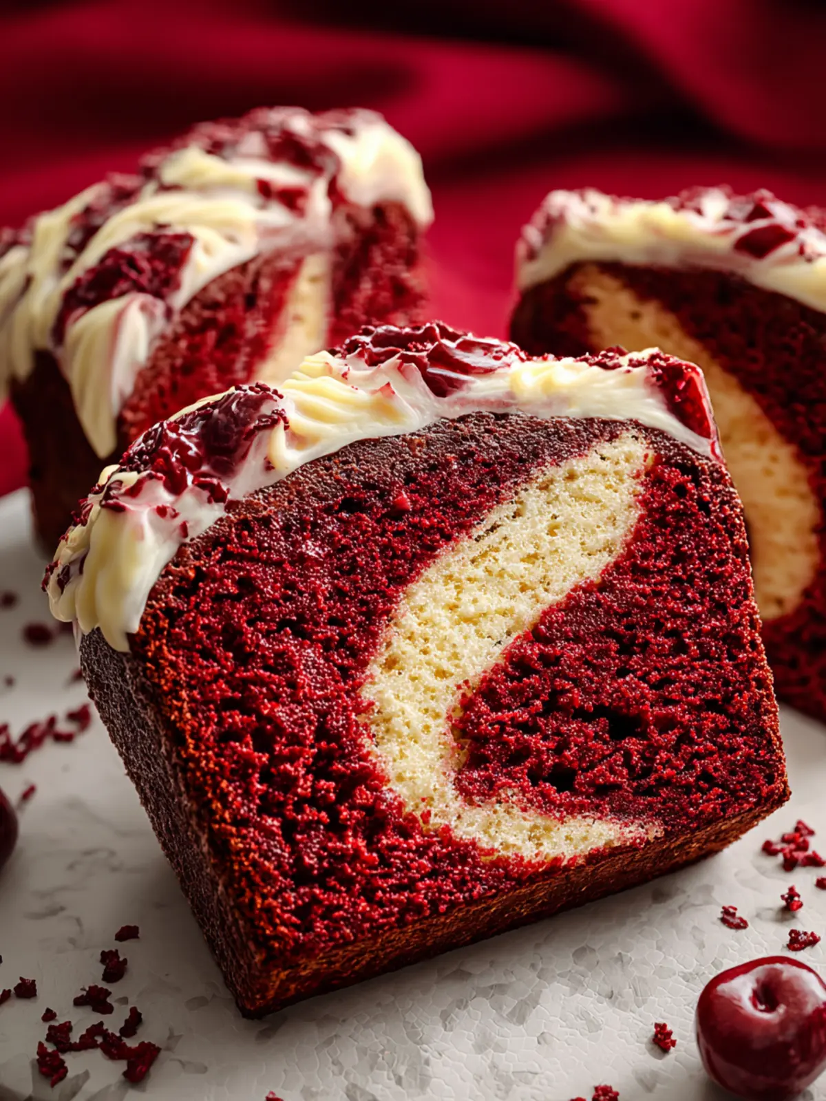 Irresistible Red Velvet Loaf Cake Recipe for Sweet Decadence First Image