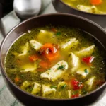 Chicken Pesto Soup (Instant Pot or Stovetop) First Image