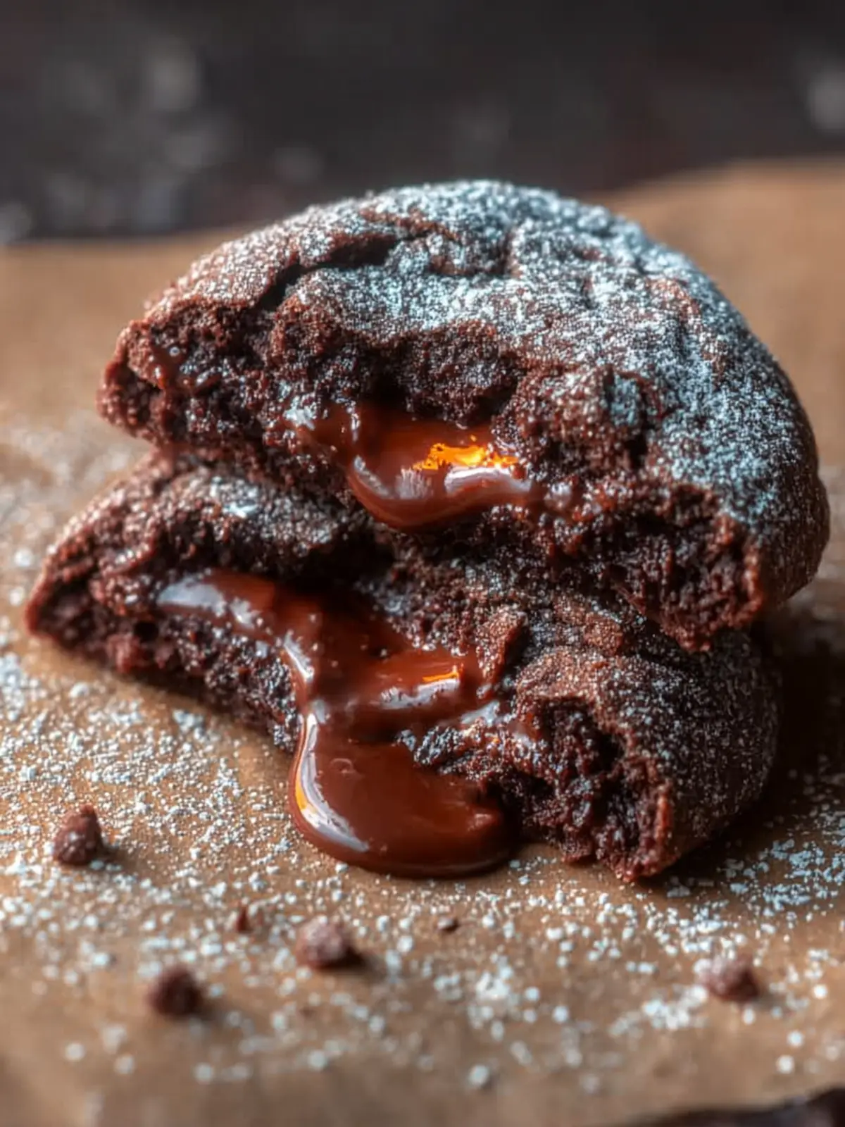 Crumbl Molten Lava Cookies (Soft, Gooey & Chocolate-Filled) First Image