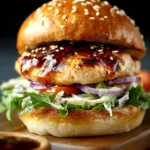 Irresistible Teriyaki Chicken Burgers - Flavor Explosion! First Image