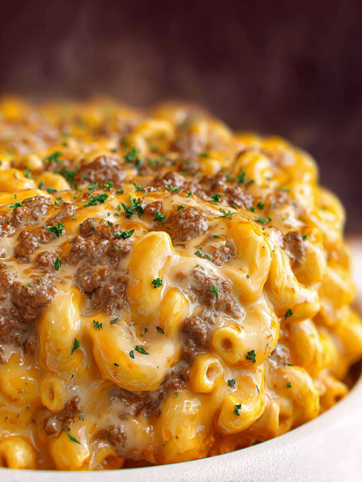 Hamburger Mac and Cheese First Image