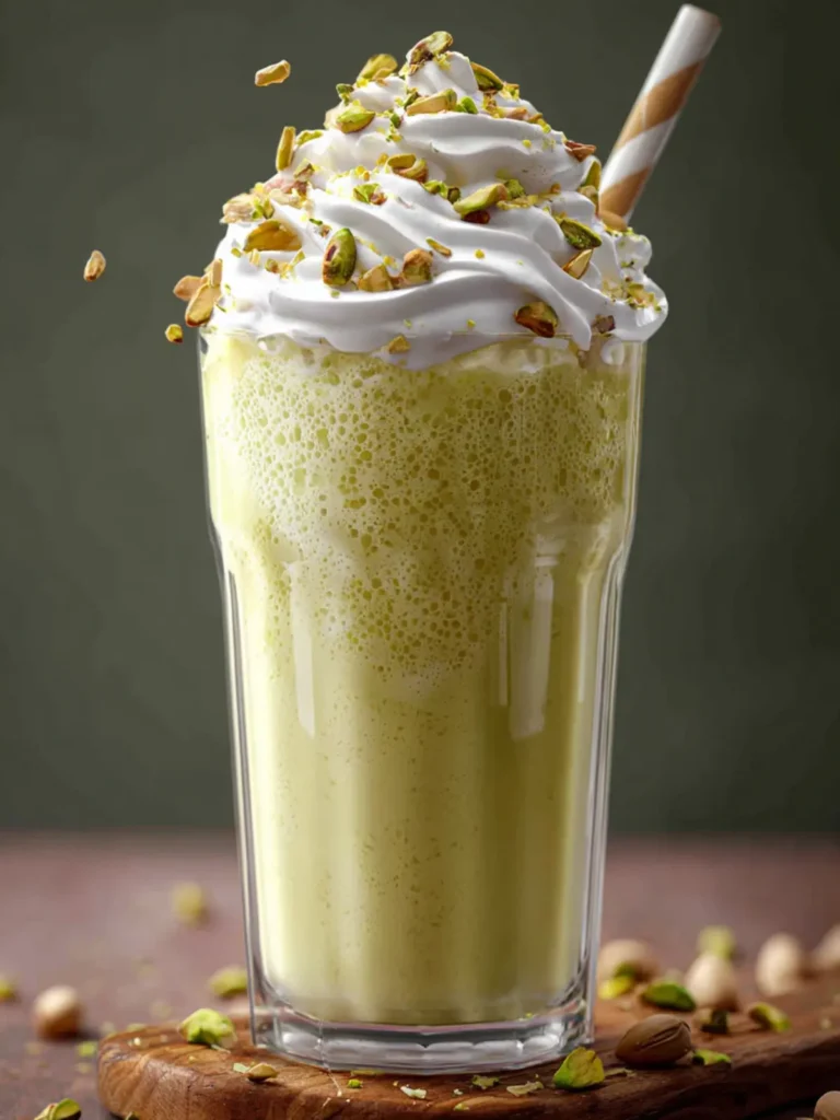 tarbucks Pistachio Frappuccino Copycat (Creamy & Not Too Sweet) First Image