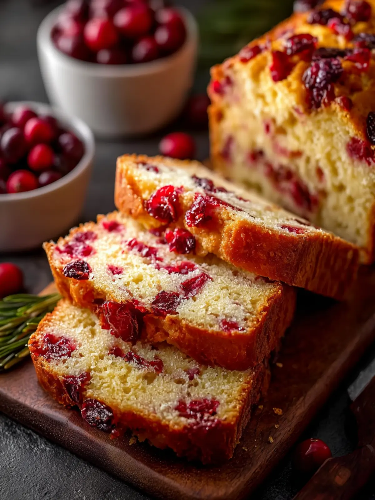Orange Cranberry Bread First Image