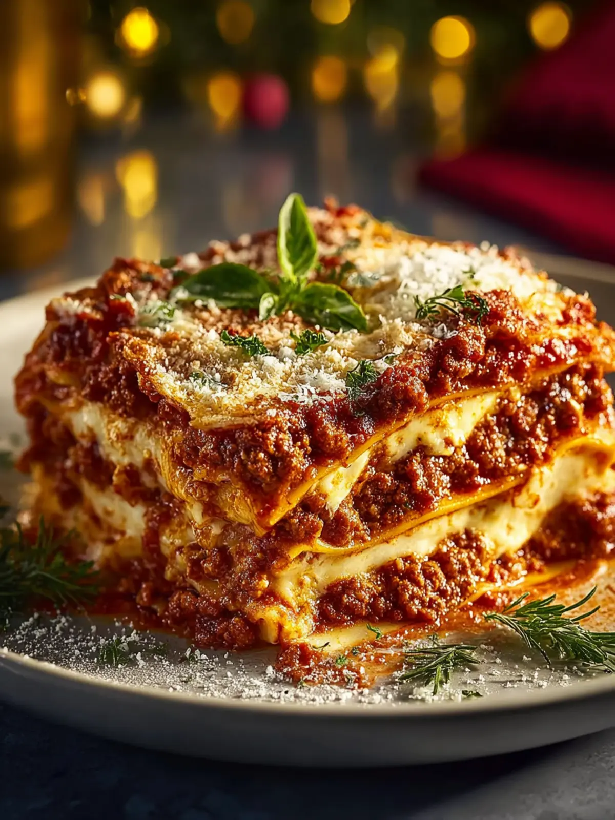 Christmas Eve Lasagna First Image