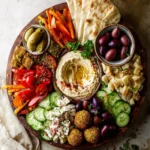 Vegetarian Mezze Platter (Mediterranean Board) First Image