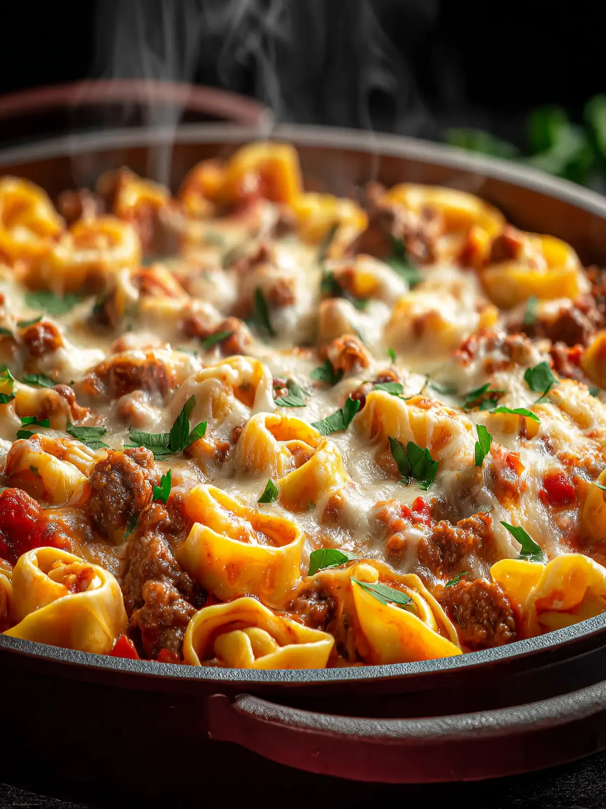 Ultimate Beefy Tortellini Bake: Comfort Food Delight First Image