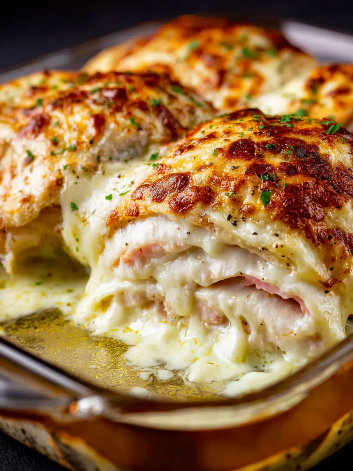 Chicken Cordon Bleu Bake First Image