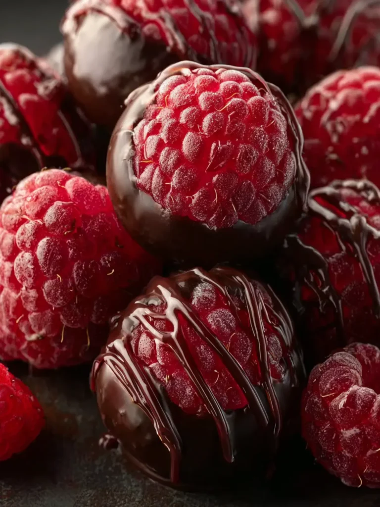 Chocolate Covered Raspberries First Image